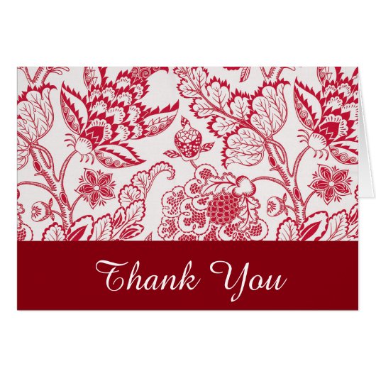 Red Jacobon print Vielen Dank (Vorderseite (Horizontal))