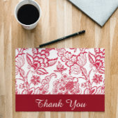 Red Jacobon print Vielen Dank