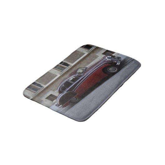 Red Jaguar Mark IX Badematte (Schrägansicht)