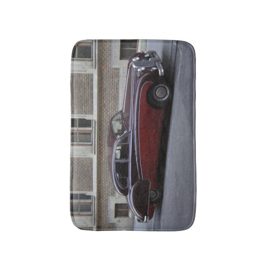 Red Jaguar Mark IX Badematte (Vorderseite Vertikal)