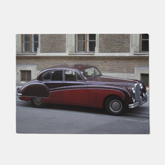 Red Jaguar Mark IX Fußmatte (Vorderseite)