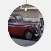 Red Jaguar Mark IX Keramik Ornament (Links)