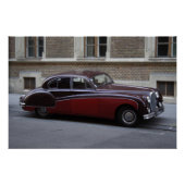 Red Jaguar Mark IX Poster (Vorderseite)