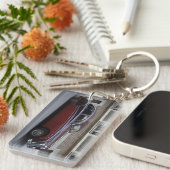 Red Jaguar Mark IX Schlüsselanhänger (Vorderseite rechts)