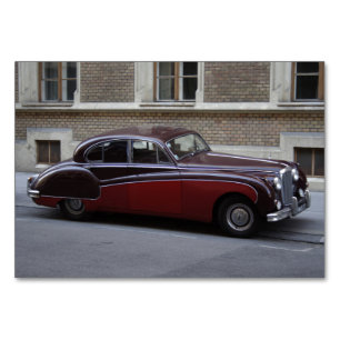 Red Jaguar Mark IX Tischnummer