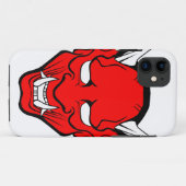 Red Japanese Hannya Mask Case-Mate iPhone Hülle (Rückseite (Horizontal))