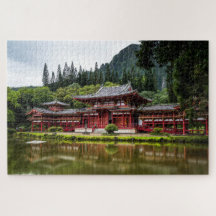 Red Japanese Temple