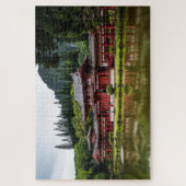 Red Japanese Temple Puzzle (Vertikal)