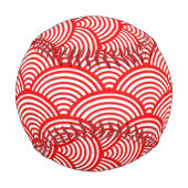 Red Japanese Wave Baseball (Rückseite)