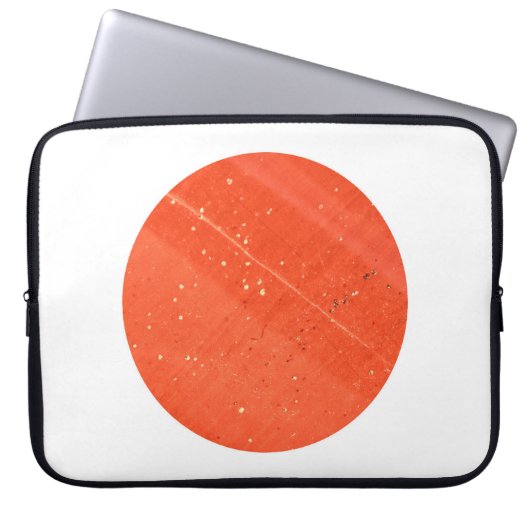 Red Jasper Jade Gemstone Computer Sleeve (Vorderseite)