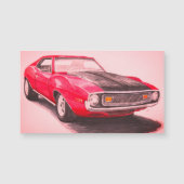 Red Javelin Magnet 1974 (Vorderseite)