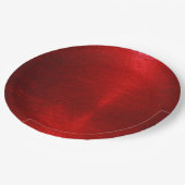 Red Jello Pappteller (Schrägansicht)