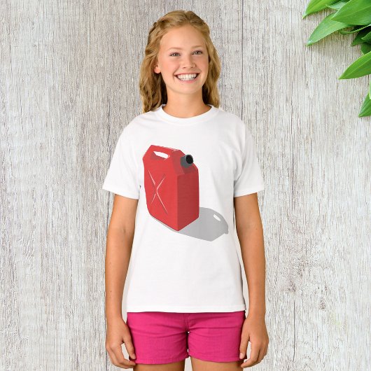 Red Jerrican Girls T - Shirt