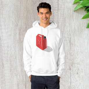 Red Jerrican Mens Hoodie