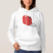 Red Jerrican Womens Hoodie (Vorderseite)