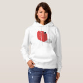 Red Jerrican Womens Hoodie (Vorne ganz)