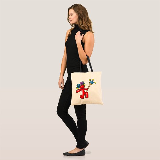 Red Jester Tote Bag Tragetasche