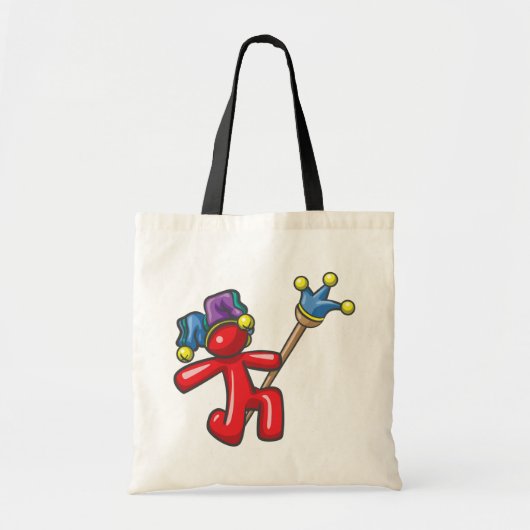 Red Jester Tote Bag Tragetasche (Vorne)