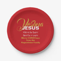 Red JESUS REASON SAASON Weihnachten