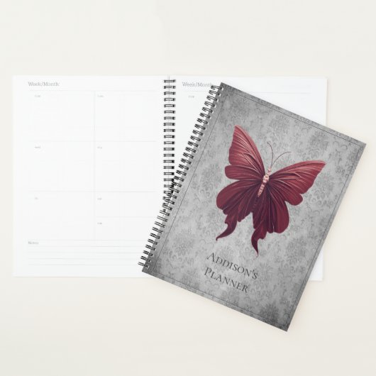 Red Jeweled Butterfly Planer (Anzeige)
