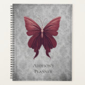 Red Jeweled Butterfly Planer (Vorderseite)