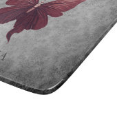 Red Jeweled Butterfly Schneidebrett (Ecke)