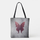 Red Jeweled Butterfly Tasche (Rückseite)