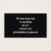 Red Jeweled Damask Vampire Wedding (Vorderseite)