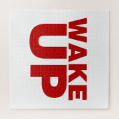Red Jigsaw Puzzle geweckt (Horizontal)