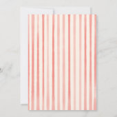 Red Jingle & Mingle Weihnachtsmann-Claus-Party Einladung (Rückseite)