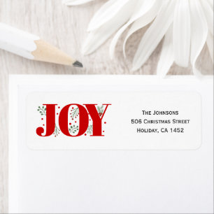 Red Joy mit Beeren Weihnachts-Foto