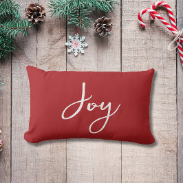Red Joy Pillow Lendenkissen