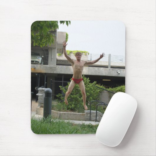 Red Jumps! Mousepad (Mit Mouse)