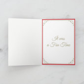 RED KARDINAL BIRD DANKE (Innenseite)