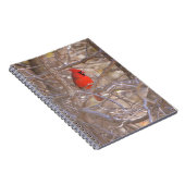 Red Kardinal Bird im Tree Notebook Journal Notizblock (Rechte Seite)