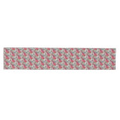 Red Kardinal Bird Medium Table Runner Mittelgroßer Tischläufer (Horizontal)