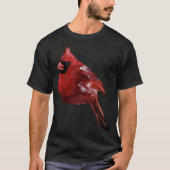 Red Kardinal Bird T-Shirt (Vorderseite)