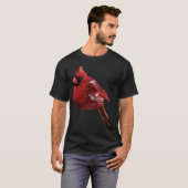 Red Kardinal Bird T-Shirt (Vorne ganz)