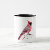 Red Kardinal Bird Tasse (Zentrum)