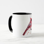 Red Kardinal Bird Tasse (Vorderseite Links)