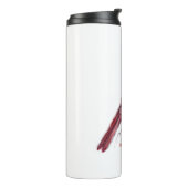 Red Kardinal Bird Thermosbecher (Nach links gedreht)
