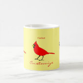 Red Kardinal Bird Thunder_Cove Kaffeetasse (Mittel)