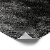 Red Kardinal Bird - Zen Tinte Wash Wall Poster (Ecke)