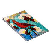 Red Kardinal Notebook Notizblock (Rechte Seite)