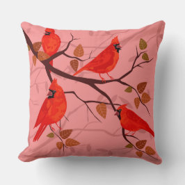 Red Kardinals Pillow Kissen
