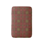 Red Kariert Bath Mat Badematte (Vorderseite Vertikal)