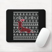 Red Kariert Buffalo Dackel Dog Weihnachten Mousepad (Mit Mouse)