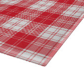 Red Kariert Cutting Board Schneidebrett (Ecke)