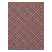 Red Kariert Flannel Lumberjack Design Tischdecke (Vorderseite)