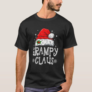 Red Kariert Grampy Claus Santa Xmas Familie Matchi T-Shirt